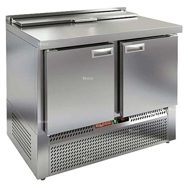 Стол холодильный для салатов (саладетта) Hicold SLE2-11GN 5xGN1/6