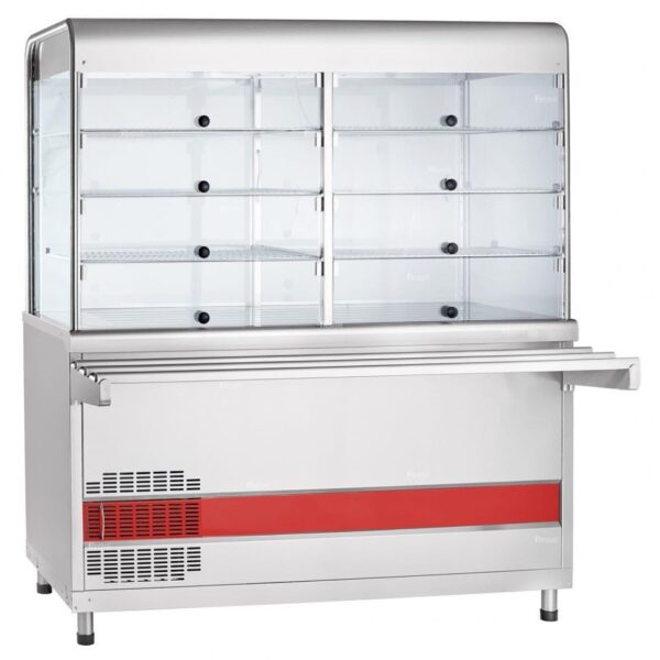 Прилавок-витрина холодильный ABAT «Аста» ПВВ(Н)-70КМ-С-01-ОК