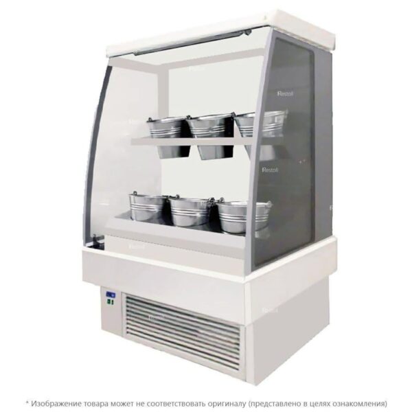 Минигорка холодильная цветочная ES-SYSTEM K RCS SCORPION 02 MINI FL 0,9 белая