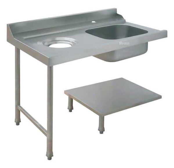 Стол для грязной посуды Elettrobar PALS 120 DX (правый)