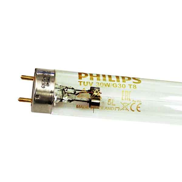 Лампа бактерицидная безозоновая Philips TUV G30 T8 30W G13 арт. 871150072620940